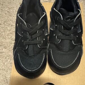 Nike Kids Black Mesh Sneakers